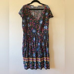 Kirundo Boho Mini Flutter Sleeve Babydoll 👗 - Large